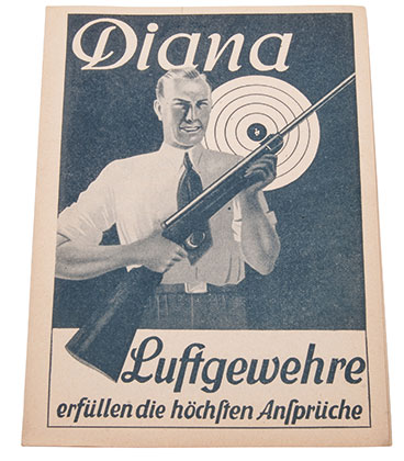 Diana 25 Luftdruckgewehr Ersatzteile und Explosionszeichnung