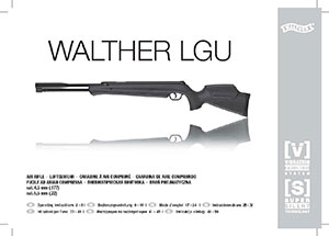 Bedienungsanleitung Walther LGU Master