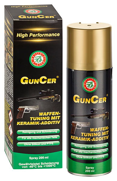 GunCer Waffenöl mit Additiv zur Waffenreinigung und Waffenpflege