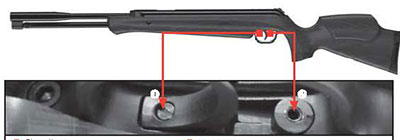 Einstellung des Abzugs beim Walther LGU Master - Vorweg und Abzugsgewicht