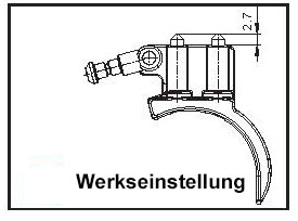 Abzug Luftgewehr Walther LGU Master