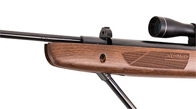 Weihrauch HW 57 Luftgewehr spannen Weihrauch HW 57 spannen
